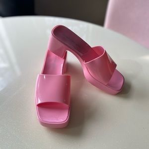 Steve Madden Harlin Jelly Block-Heel Sandals